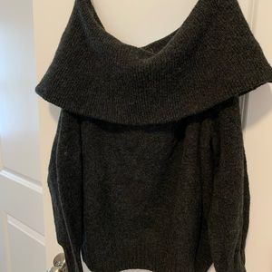 H&M Off Shoulder Sweater